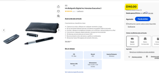 IRISNotes Executive2 - Bolígrafo OCR Digital NUEVO