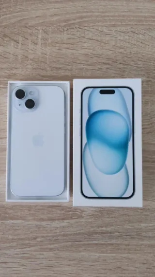 iPhone 15 Blanco, 128GB