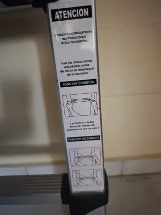 Escalera Telescópica Aluminio