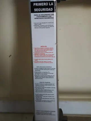 Escalera Telescópica Aluminio