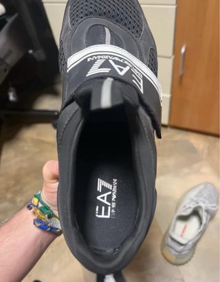 Zapatos Emporio Armani Negros y Blancos