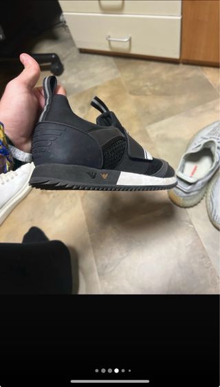 Zapatos Emporio Armani Negros y Blancos