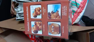 Capybara Brinquedo Anda e Solta Água com Música