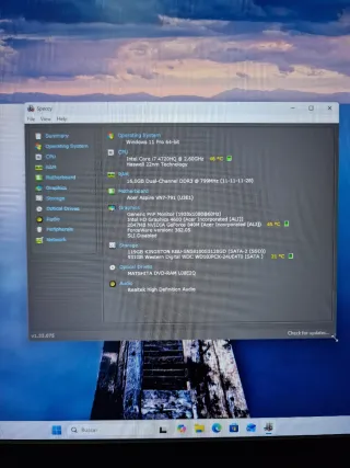 Portátil Acer Aspire V 17 Nitro Negro/Rojo