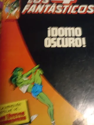 LOTE LOS 4 FANTÁSTICOS FORUM 1984HULKA (51,64,65)
