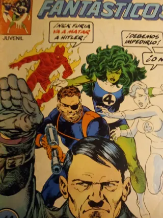 LOTE LOS 4 FANTÁSTICOS FORUM 1984HULKA (51,64,65)
