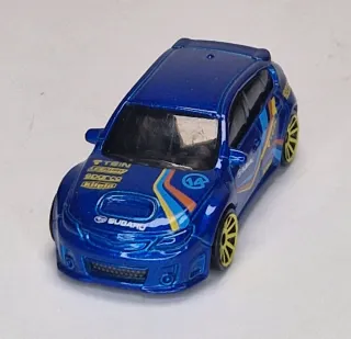 Hot Wheels Subaru WRX STI 1/64 Azul