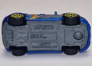 Hot Wheels Subaru WRX STI 1/64 Azul