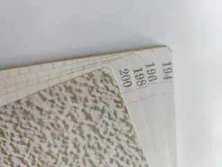 Libro de cuentas cartone. Folio natural 100 hojas