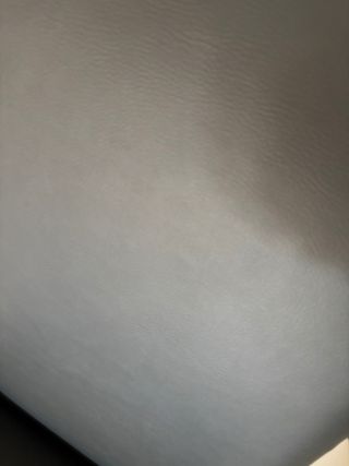 Set 6 Sedie Pelle Grigio Scuro Fatte a Mano