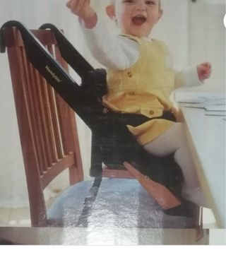 Trona Stokke HandySitt madera y rojo