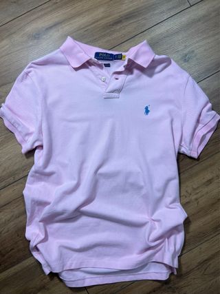Polo Ralph Lauren Slim Fit Rosa Talla S