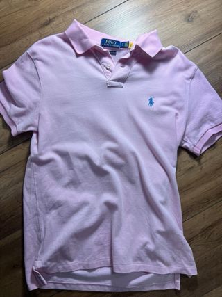 Polo Ralph Lauren Slim Fit Rosa Talla S