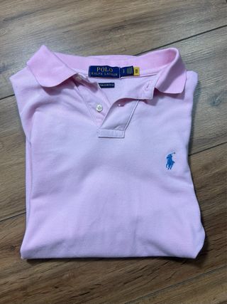 Polo Ralph Lauren Slim Fit Rosa Talla S