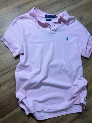 Polo Ralph Lauren Slim Fit Rosa Talla S