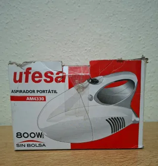 Aspirador portatil ideal para coches e interiores