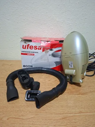 Aspirador portatil ideal para coches e interiores