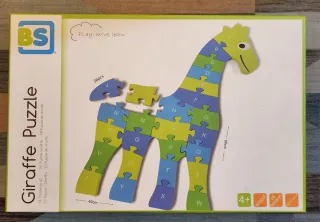 Puzzle Jirafa Educativo Letras 26 Piezas