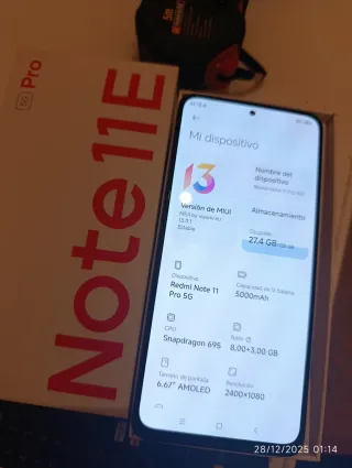 Xiaomi Redmi Note 11 Pro 5G 128GB 8Gb