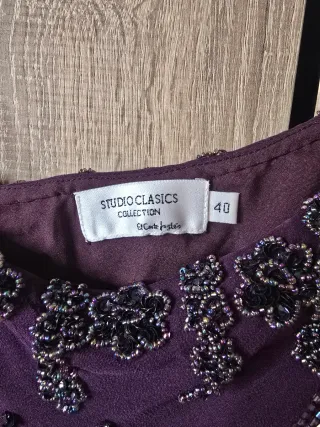 Vestido de fiesta El Corte Inglés talla 40