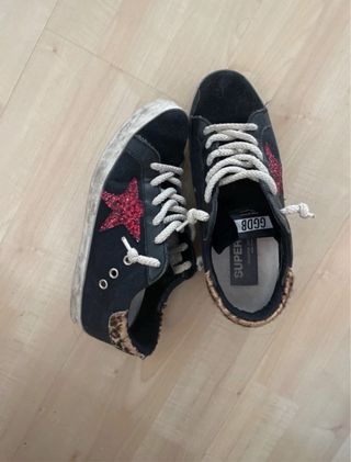 Zapatillas Golden Goose GGDB Negras con Estrella R