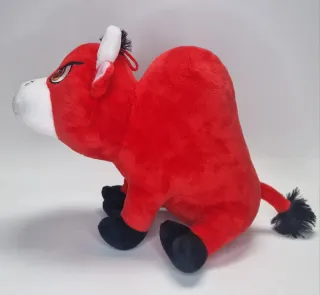 Peluche Toro Bravo Apex Rojo