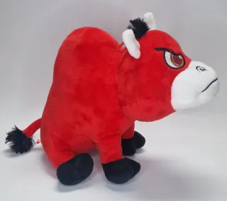 Peluche Toro Bravo Apex Rojo