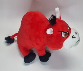 Peluche Toro Bravo Apex Rojo