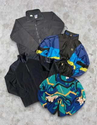 Lote Ropa Vintage Adidas, Berghaus, Fila...