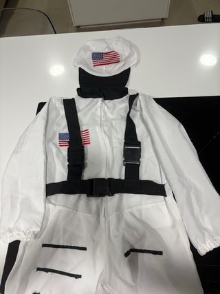Disfraz Astronauta Blanco Talla 5 años
