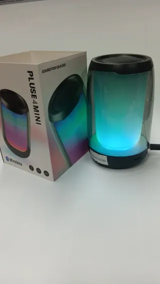 Coluna PLUSE4MINI Rosa/Roxo