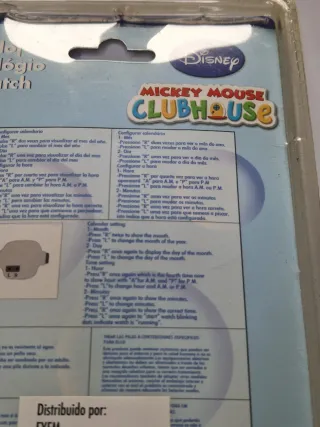 Reloj Mickey Mouse Clubhouse Proyector