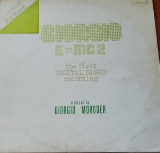 Vinile Giorgio Moroder E=MC2