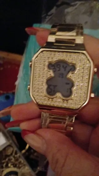 Reloj Tous Dorado Original