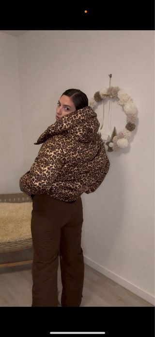 Pantalón de nieve esquí marrón talla 40