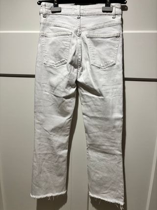 Pantalón blanco Zara Talla 34