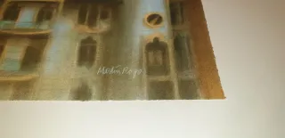 Litografía Casa Fuster - Martin Royo