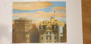 Litografía Casa Fuster - Martin Royo