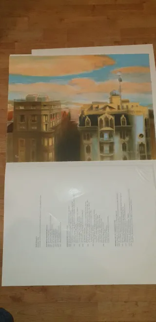 Litografía Casa Fuster - Martin Royo