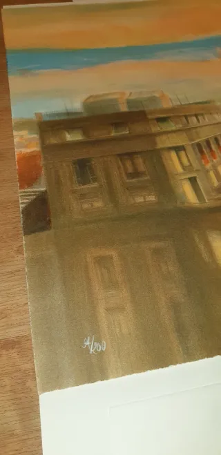 Litografía Casa Fuster - Martin Royo