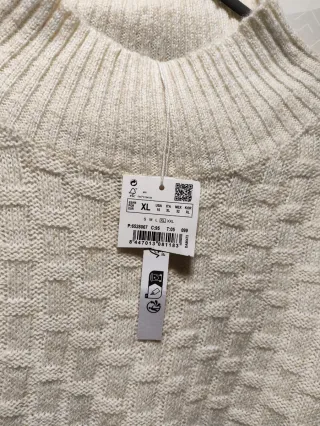 Jersey cuello Perkins Nuevo con etiquetas