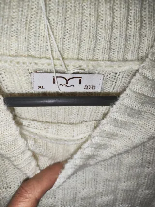 Jersey cuello Perkins Nuevo con etiquetas