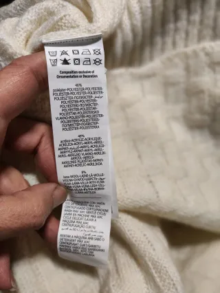 Jersey cuello Perkins Nuevo con etiquetas