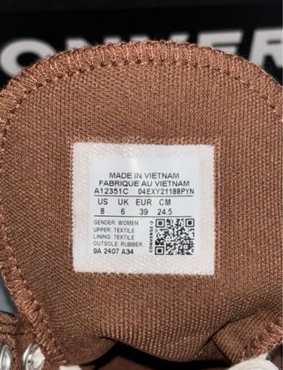 Converse plataforma leopardo talla 39