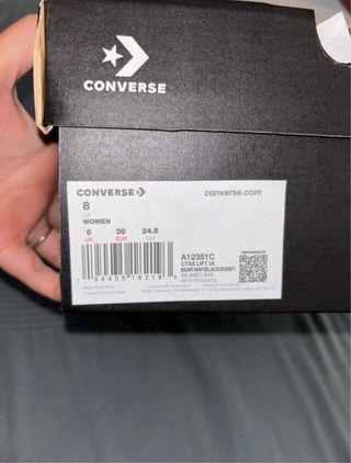 Converse plataforma leopardo talla 39