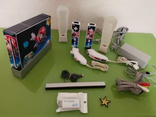Consola Wii Blanca Super Mario Galaxy
