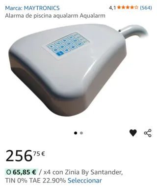 Alarma Piscina Maytronics Aqualarm