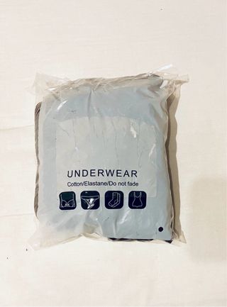 3 x Calzoncillos slip marrones 100% algodón