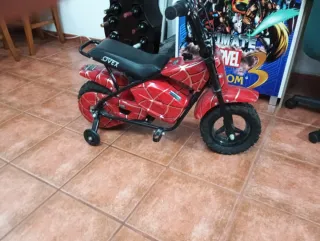 Moto Eléctrica Spiderman Infantil