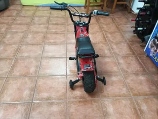 Moto Eléctrica Spiderman Infantil